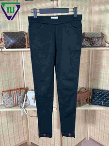 Pantalons élastiques épais d'occasion YongLiJia avec taille élastique, vêtements usagés en balles - Product Image 4