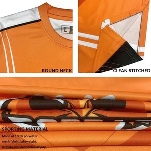 Chemise à manches courtes en jersey unisexe série drôle personnalisée personnalisée pour esports et uniforme de course - Product Image 6