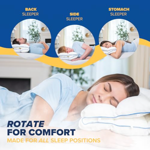 OEM/ODM Manufacturer of 6-Chamber <strong>Adjustable</strong> <strong>Pillows</strong> - Cooling Cover with Custom <strong>Memory</strong> <strong>Foam</strong> &amp; Gel Fiber Filling - Product Image 4