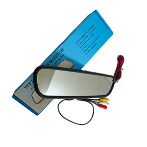 Factory Price 4.3 Inch LCD Display Color <b>Car</b> Monitor <b>Car</b> Backup <b>Reversing</b> <b>Camera</b> Central Control Rearview Mirror - Product Image 2