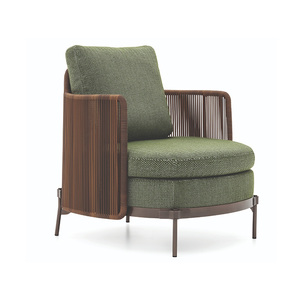 Muebles de Madera de Teca de Estilo Popular Personalizables con Juego de Cojines, Cama Seccional para Patio y Hotel, para Exteriores - Product Image 4