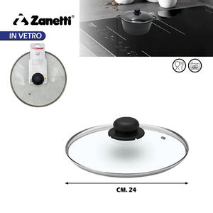 Coperchio in Vetro Zanetti 24cm per Pentole, Parte Essenziale per Utensili da Cucina - Product Image 2