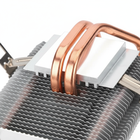 Enfriador de Aire para CPU Xunzhan, Tubos de Calor de Cobre Puro, Disipador de Calor Silencioso de Alta Eficiencia para Sistemas Intel LGA 115X/1200/AMD AM4