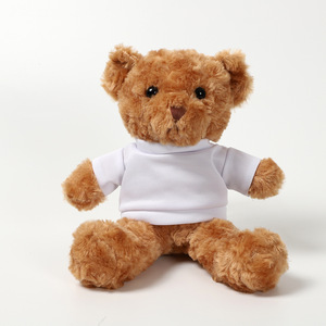 เสื้อหมีเท็ดดี้แบร์ผ้ากำมะหยี่นุ่มยัดไส้โลโก้ตามสั่ง - Product Image 4