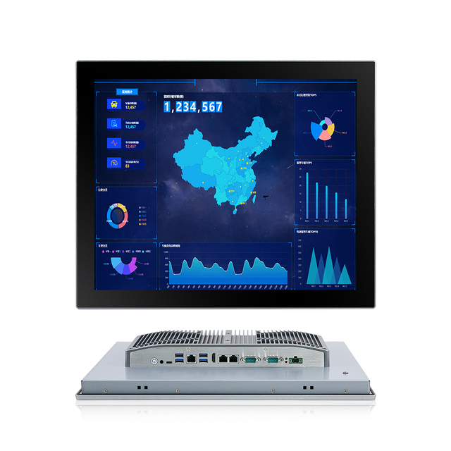 12/15/17/19/21 Inch IP66 Industry All in One Pc Capacitive Touch Panel Pc 12TH Gen I5-1235U Table Wall Mounted Industrial PC