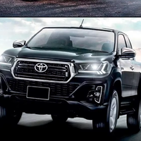 Faro LED de Alta Luminosidad para Toyota Hilux 2015-2019, Solución de Proyección para Visión Nocturna, Ensamblaje de Faro Delantero, Actualización Plug and Play