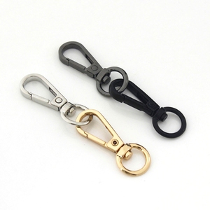 <span class=keywords><strong>O</strong></span>-ring Tail Swivel Bolt Snap Gancho para Saco Cadeia Alloy Dog Hook Matt Black Swivel Snap Gancho para Bolsa Bolsa Dog Collar Leash - Product Image 4