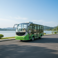 Navette Électrique 8 Places Silencieuse et Écologique – Configuration Complète du Véhicule, Exclusive pour les Gîtes, les Visites Panoramiques et les Services de Transfert