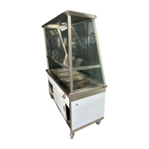 VICTORY KITCHEN Venta popular Bain Marie comercial Calentador de alimentos Inox Marine Glass Cover para uso doméstico en hoteles/restaurantes - Product Image 5