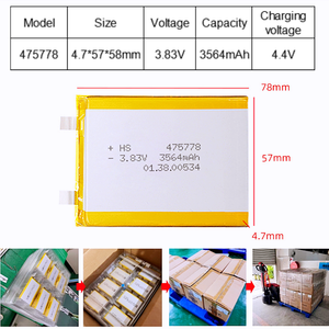 3.7v 1800mah 리포 드론 배터리 충전식 리튬 이온 셀 쿼드콥터 및 RC 모델 항공기용 - Product Image 3