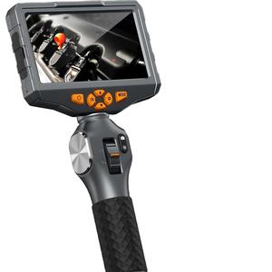 Cámara de Inspección Endoscópica IPS de 5 Pulgadas con Cabezal Articulado, Boroscopio Automotriz con Luz, Resolución 1080p - Product Image 1