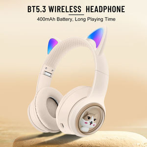 Hot Selling Wireless <strong>Headphones</strong> Stereo Hifi Headset Gaming <strong>Headphones</strong> Blue-teeth Earphone Cute Cat Ear <strong>Headphones</strong> - Product Image 3