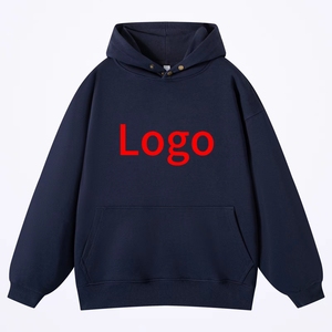Sudaderas con capucha y sudaderas con logotipo personalizado con estampado de peso pesado de calidad de lujo para hombre: 100% algodón, felpa francesa gruesa, ajuste de gran tamaño - Product Image 3