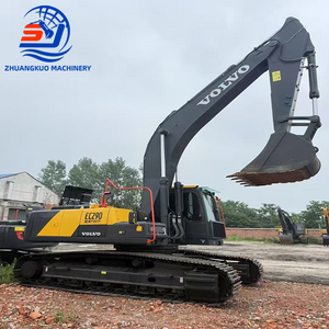 Excavadora usada importada Excavadora original Volvo EC290 Excavadora de segunda mano Volvo EC290 con motor central a la venta - Product Image 3
