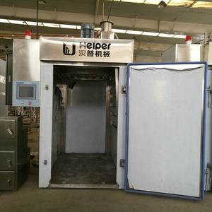 เครื่องรมควันเนื้ออัตโนมัติเต็มรูปแบบ สำหรับอุตสาหกรรม ความจุ 250 กก. / 500 กก. / 1000 กก. - Product Image 6