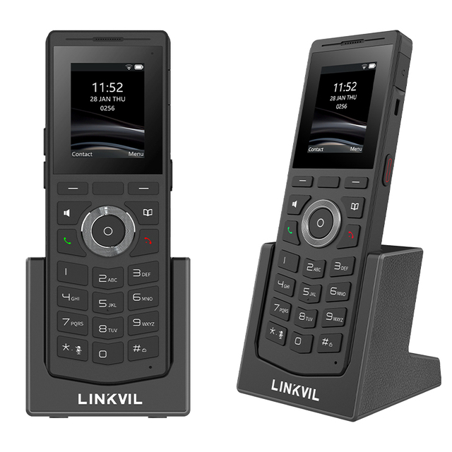 W610W Fanvil Cordless Handheld Phone Cordless IP Phone with Base