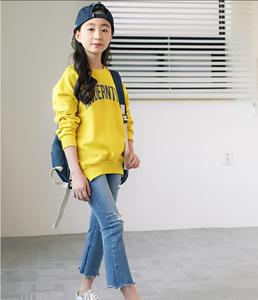 Ropa al por Mayor de Corea, Camiseta Térmica Infantil con Diseño Chevron - Product Image 3