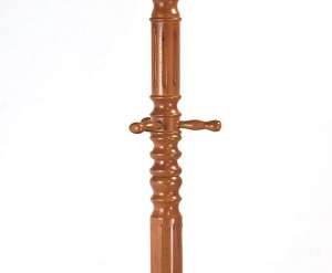 Casa Mobili Camera Da Letto Singolo In Legno Antico Cappello Cappotto Vestiti Cremagliera del basamento - Product Image 3