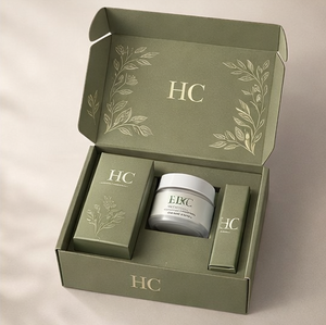 Boîte d'expédition pour crème pour le visage avec insert, boîte d'expédition pour soins de la peau, boîte d'expédition en carton ondulé, boîte d'expédition en carton ondulé E Flute, emballage cosmétique personnalisé imprimé - Product Image 1