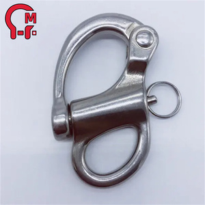 <span class=keywords><strong>HLM</strong></span> Manille à œil pivotant à fermoir rapide pour chaîne d'ancre de bateau - Product Image 6