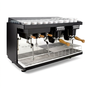 เครื่องชงกาแฟ Elektra K-2W รุ่นเชิงพาณิชย์ แบบกึ่งอัตโนมัติ หัวชงคู่ ทำจากสแตนเลส - Product Image 1