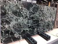 Dalles de granit vert Alpi d'Italie, dalles de marbre vert foncé, dalles de marbre vert fleuri, carreaux de granit