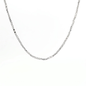 Collier unisexe en Pt950 avec motif queue de phénix tressé, fabrication et traitement de moules pour colliers unisexes - Product Image 1