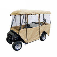 La nueva cubierta de protección solar y contra la lluvia para coche de Golf se puede aplicar al modelo universal de 2-4 asientos