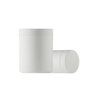 20oz/650ml एचडीपीई सफेद कोमल स्पर्श सिलेंडर स्वास्थ्य दवा पोषण पाउडर के लिए प्लास्टिक की बोतलों - Product Image 3