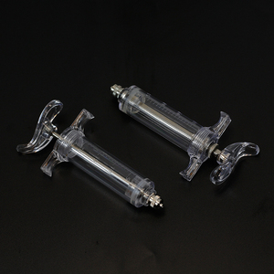 Có Thể Điều Chỉnh 20Ml Tái Sử Dụng Thú Y Tiêm Ống Tiêm Động Vật Cấp Nhựa Thép PC/Tpx Vật Nuôi Vật Nuôi An Toàn Cụ Thể Cho Gia Súc - Product Image 1