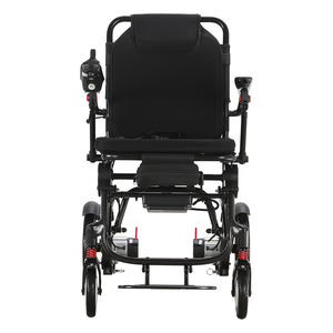 Di lusso portatile pieghevole sedia a rotelle elettrica leggera pieghevole in fibra di carbonio sedia a rotelle elettrica per disabili - Product Image 4