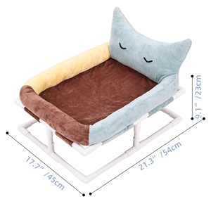 Tasarımcı yükseltilmiş köpek yatağı kediler büyük uzay rahat prenses sevimli Pet yatak hamak yükseltilmiş Pet yatak - Product Image 6