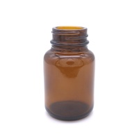 60ml 75ml 100ml 120ml 150ml 200ml 250ml 500ml Flacon à pilules en verre Bouteille en verre à large ouverture en stock