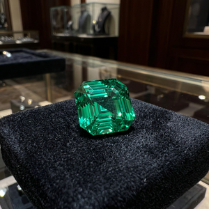 Pierre précieuse de tourmaline bleu-vert naturelle de 5,0 CT, provenant de l'Afghanistan, taille Asscher excellente, calibrée et facettée pour la fabrication de bijoux - Product Image 3
