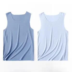 Tùy Chỉnh Phim Hoạt Hình In Tinh Khiết Bông Siêu Mềm Tank Top Tee Không Tay Vòng Cổ Bé Vest Duy Nhất Cho Trẻ Em