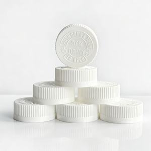 Tapa <span class=keywords><strong>de</strong></span> rosca <span class=keywords><strong>de</strong></span> plástico a prueba <span class=keywords><strong>de</strong></span> niños 38/410, sistema <span class=keywords><strong>de</strong></span> apertura por presión y giro, colores personalizables para botellas farmacéuticas y <span class=keywords><strong>de</strong></span> suplementos - Product Image 1