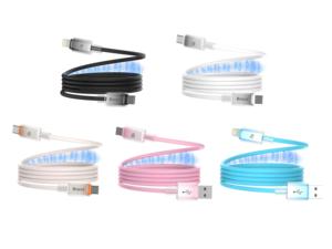 100W Cáp Từ Tính Silicone Đa-Màu Sắc <span class=keywords><strong>USB</strong></span> C Để C Cáp Dữ Liệu Nhanh Chóng Sạc Dây Cho Điện Thoại Thông Minh Máy Tính Bảng Máy Tính Xách Tay Văn Phòng Du Lịch - Product Image 4