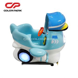 Máquina de Juego de Autos Columpio de Fibra de Vidrio para Niños, Operada con Monedas, Colorida, para Parques - Product Image 5