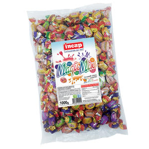 Caramelle dure di qualità italiana Multi-colore assortite a doppio sapore ripiene caramelle GMO senza glutine fruttate provenienti dall'Italia - Product Image 3