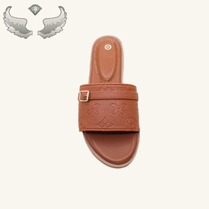 High-quality Fashionable Flat Retro Casual Women <b>Summer</b> Sandals Outdoor Wearresistant Durable Lightweight Women <b>Slippers</b> Sandals - Product Image 5