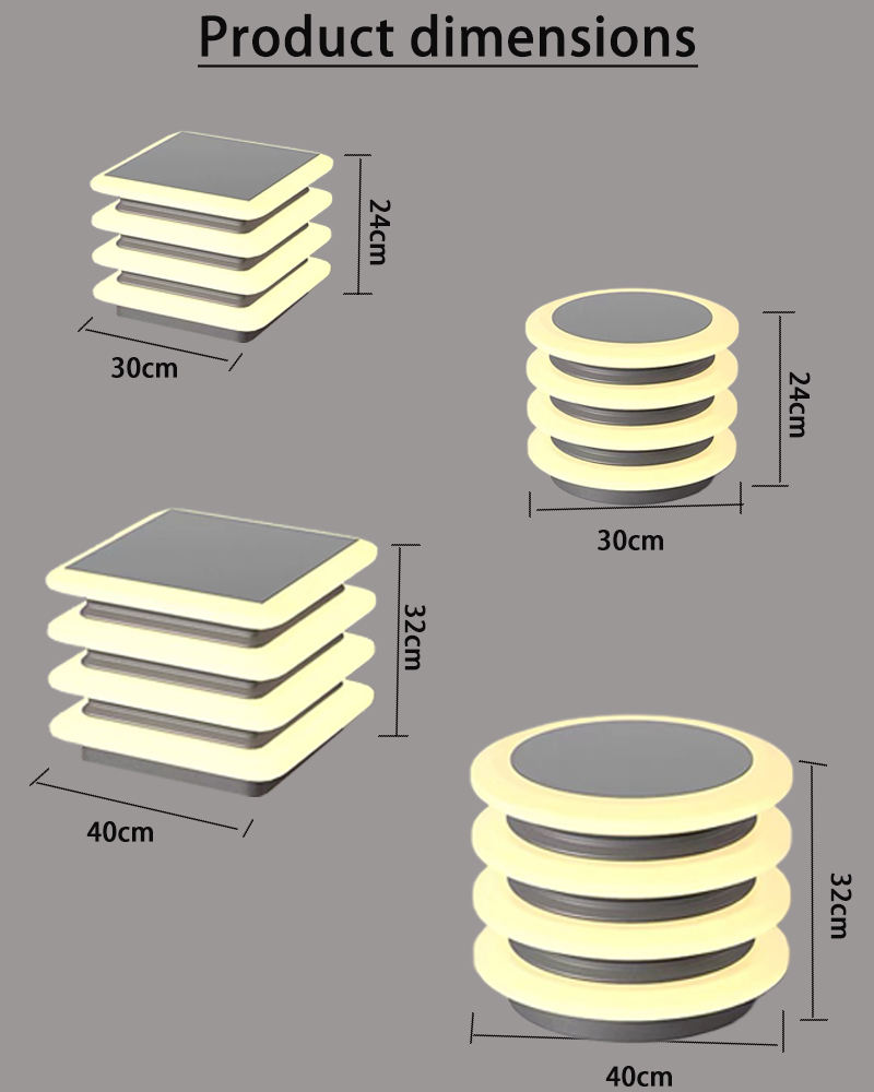สีดำD:30CMกำลังไฟ