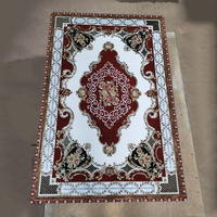 1200x1800mm Goldenes Porzellan poliert dekorativer Teppich 3d Fliesen Kristall blume Teppich Porzellan 3d Patchwork Bodenfliesen