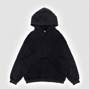 Sudadera con Capucha Unisex, Estilo Desgastado, Lavada, Personalizada - Product Image 4