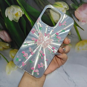 เคสโทรศัพท์ลายดาวเลเซอร์สีฟ้าอ่อนสำหรับ iPhone 6 7X15 16 17เคสป้องกันสำหรับ iPhone 17 PRO MAX เคสหรูหราไล่ระดับสี - Product Image 3