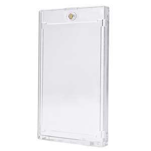 Magnetic Card Holder 3 In Plastic Transparent Sleeve For Photo Cards Storage Album - Product Image 2