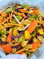 OEM/ODM export snacks, harde gemengde fruitchips, lichte zoete smaak, verpakking aanpasbaar voor bulkbestellingen uit Vietnam naar Nederland