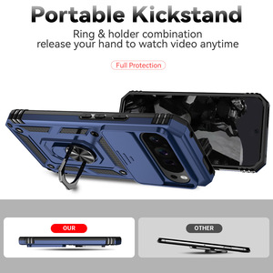 Funda Protectora Premium con Anillo Deslizante para Lente de Cámara, Clip para Cinturón y Protección Anticaídas para Google <span class=keywords><strong>Pixel</strong></span> 11 Pro, 10 Pro, 9 Pro - Product Image 2
