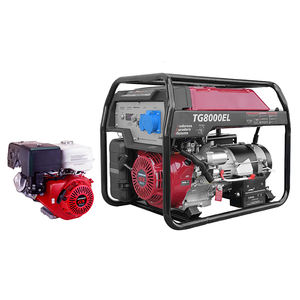 Groupe électrogène à essence 6 kW à faible consommation de carburant, moteur OHV 4 temps, <span class=keywords><strong>grand</strong></span> réservoir de 30 L, générateur à essence 6500 watts alimenté par Honda GX390 - Product Image 2