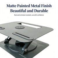 Support de projecteur en alliage d'aluminium, support de projection multifonctionnel rotatif pliable et portable pour table et plafond.