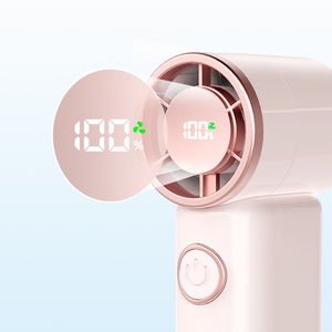 Mini ventilateur portable rechargeable 2000 mAh, ultra-léger (90g), 5 vitesses, format de poche, pour la vente en gros - Product Image 5